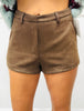 Faux Suede Micro Shorts (Reg.) - 4 Colors