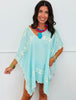 Boho Embroidered Cropped Kaftan Top (2 Colors)