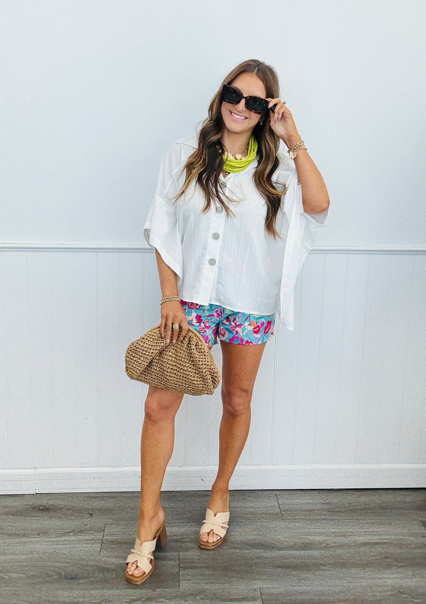 Dear Scarlett Stay Blossom Shorts (Reg. and Plus)