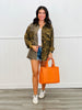 Camo Leopard Snap Jacket (Reg.)
