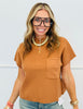 Waist Length Ribbed Dolman Sweater Top (Reg.) - 3 Colors