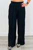 Pleated Perfection Flowy Pants (Reg & Plus)-2 Colors