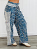 POL Flower Crochet Detailing Wide Leg Pants (Reg.)- 2 Colors