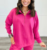 Elevated Quarter Zip Pullover Top (Reg)-2 Colors