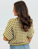 Gingham Short Sleeve Top (Reg.) - 2 Colors
