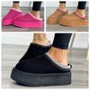 Keep Them Toe-sty Platform Slides - 3 Colors