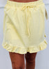 Solid Ruffle Hem Skort (Reg. and Plus) - 5 Colors