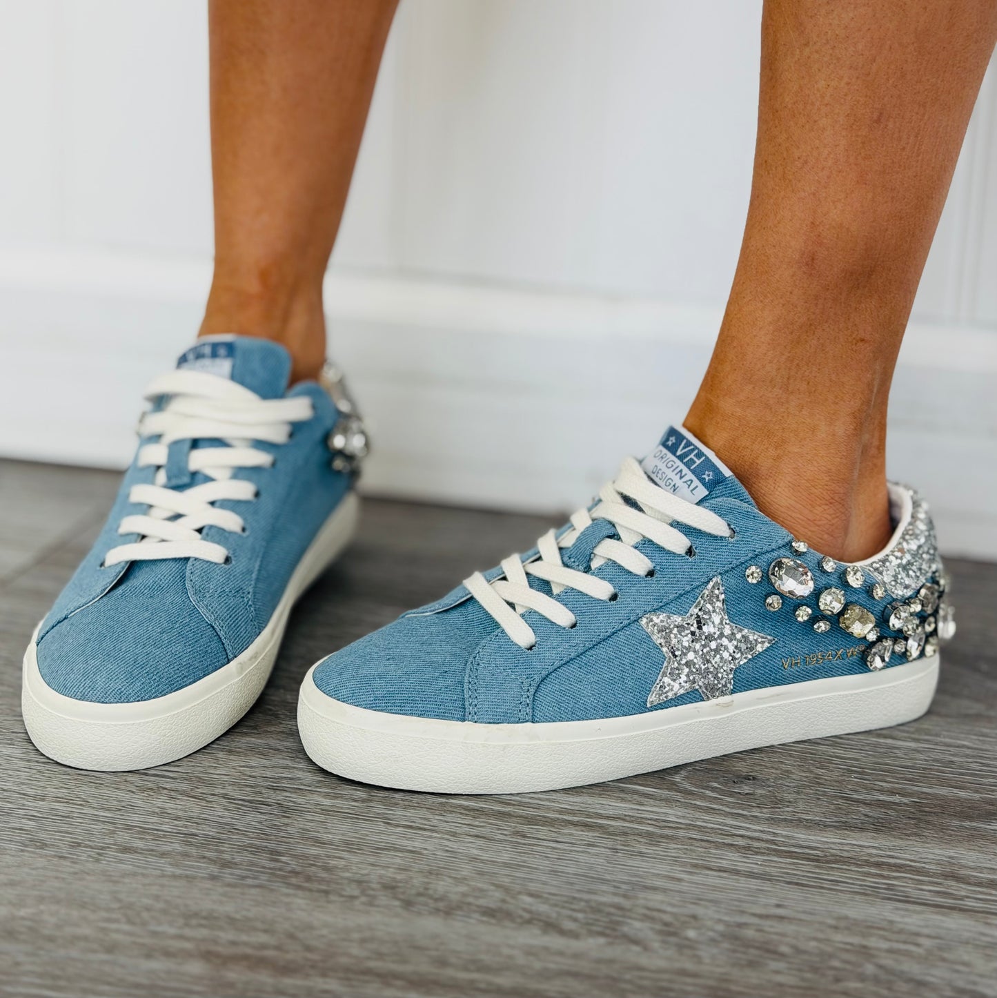 VH x WR The Denim Daze Crystal Sneakers
