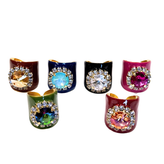 TOVA - Jacci Ring in Enamel (6 colors)