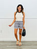Embroidered Checkered Boxer Shorts (Reg.)-3 Colors