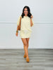 Butter/White Stripe Knit Skort (Reg.)