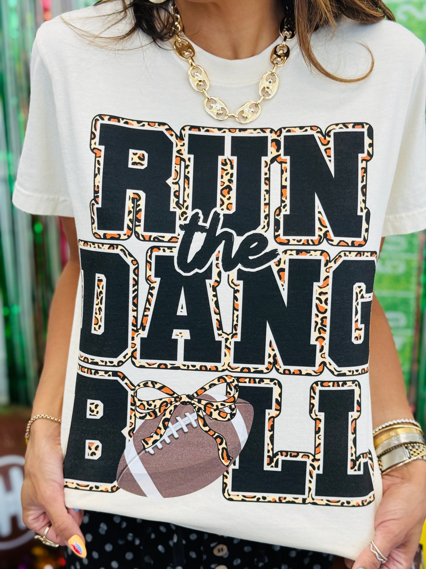 Run The Dang Ball Tee (Reg. and Plus)