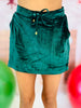 Green Velvet Hour Skort  (Reg. and Plus)