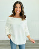 Off The Shoulder Long Sleeve Sweater (Reg.) - 2 Colors