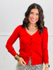 Essential Sweater Cardigan Top (Reg.)-5 Colors