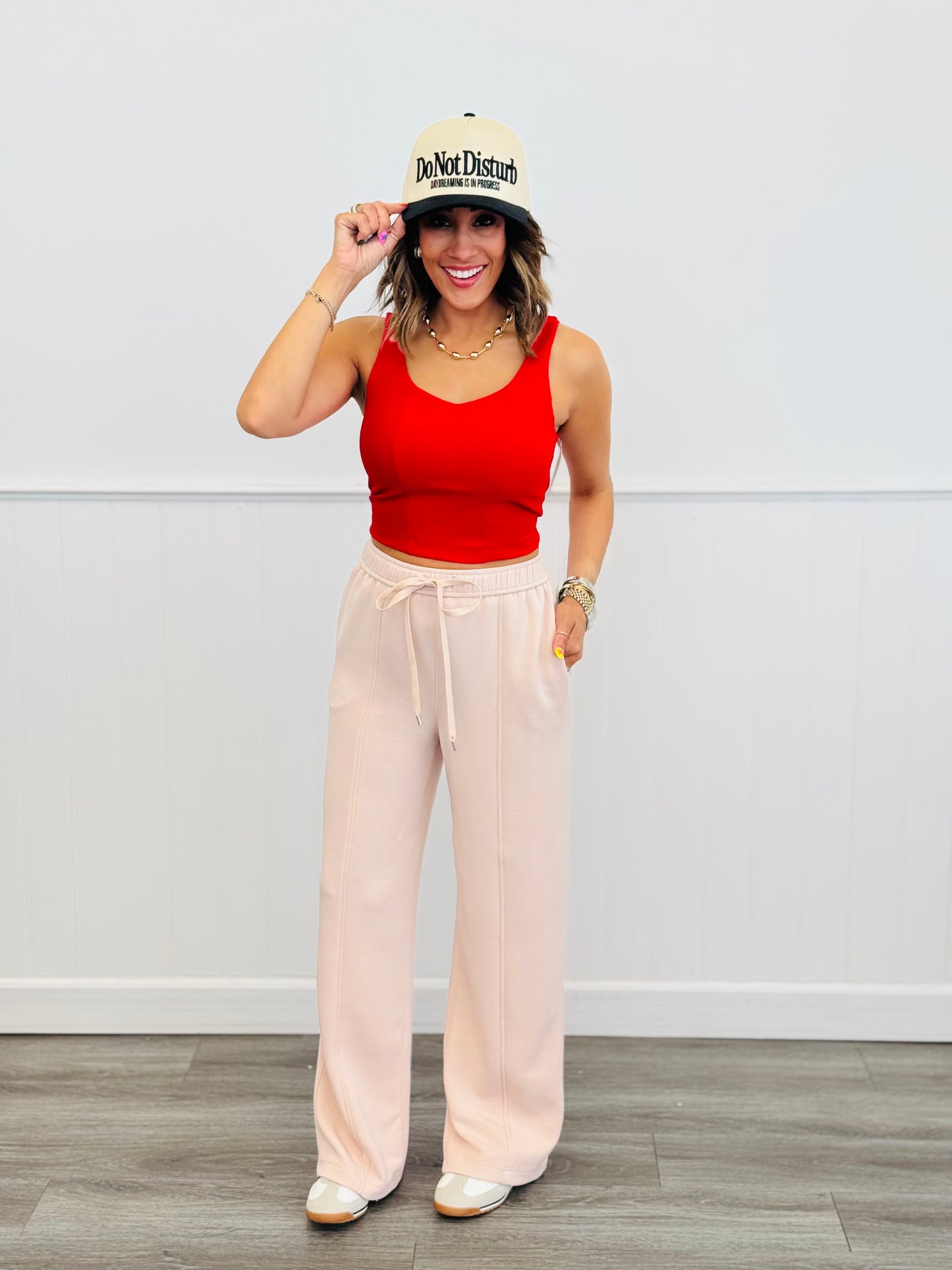 Pale Blush Soft Modal Pants (Reg.)