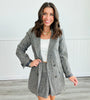 Charcoal Plaid Blazer (Reg)