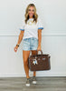 Polka Dot Double Layered Top (Reg.)