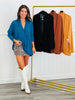 Dear Scarlett Hacci Wrap Top (Reg. and Plus) - 5 Colors