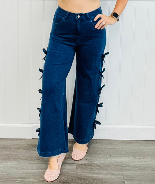 Dk Denim Rows Of Bows Pants (Reg.)