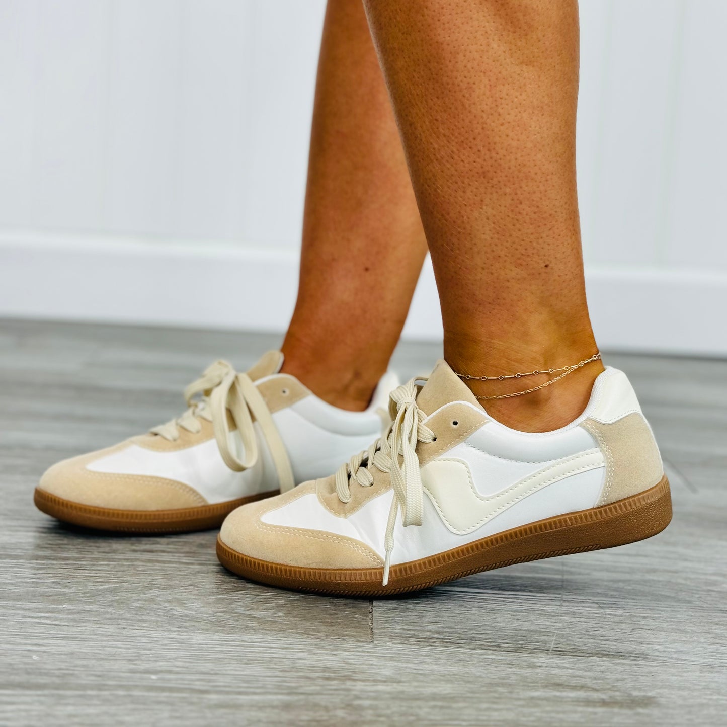 Ivory Slip Into Style Sneakers