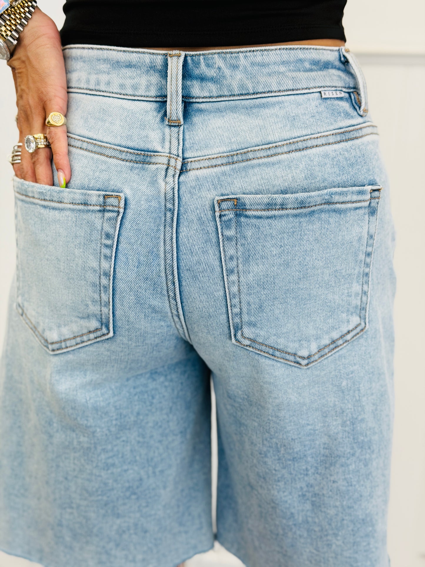 Risen Seaside Chic Bermuda Shorts (Reg. and Plus)