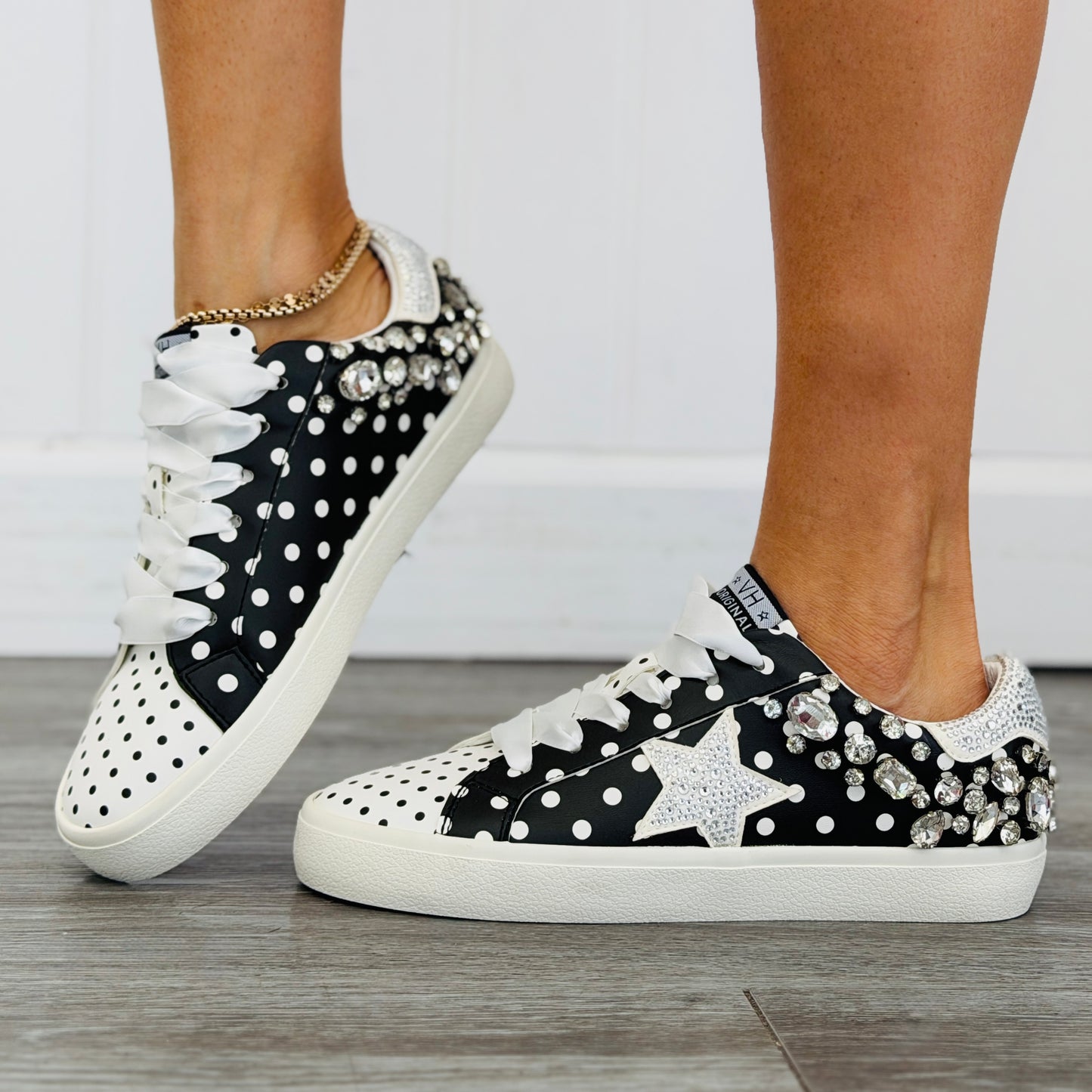 VH x WR The Dottie Crystal Sneakers