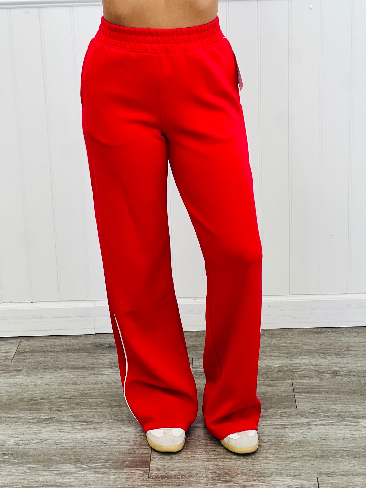 Modal Side Piping Active Pant (Reg. and Plus)-3 Colors