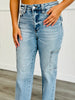 Judy Blue Wow Factor Wide Leg Cargo Jeans (Reg. and Plus)