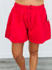 Wide Leg Cotton Spandex Shorts (Reg. and Plus) - 3 Colors