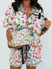 Butterfly Bliss Ruffle Pajama Set(Reg. and Plus)