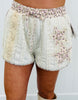 POL Crochet Star Patch Lace Shorts (Reg.)-2 Colors