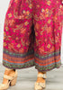 Magenta Challis Jumpsuit (Reg. and Plus)
