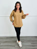 Oversized French Terry Knit Top ( Reg. and Plus) - 2 Colors