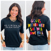 God Is Within Her Graphic Tee (Reg. and Plus)