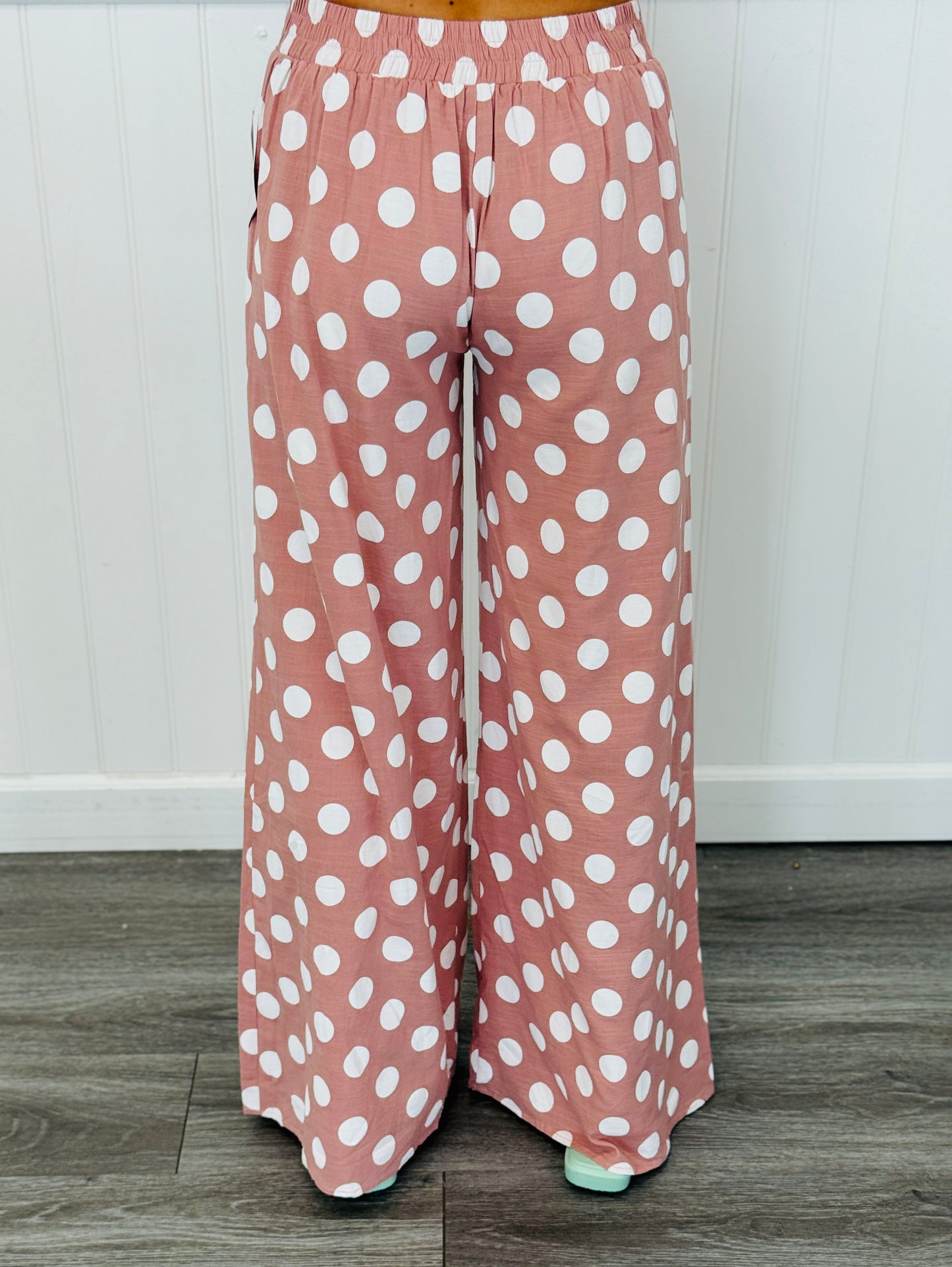 Blush Polka Dot Pants (Reg.)