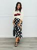 Polka Dot String Barrel Pants (Reg.)-2 Colors