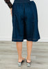 Risen Dark Effortless Everyday Culotte Shorts (Reg.)
