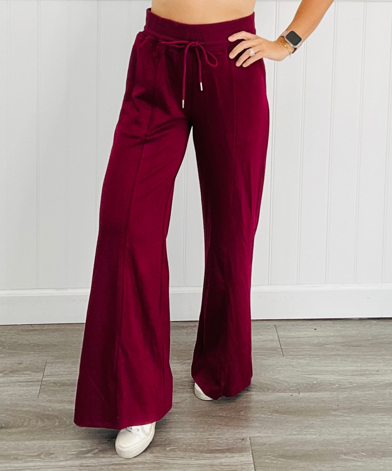 Solid Comfy Wide Leg Pants (Reg. & Plus) - 4 Colors