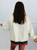 Hunter/Ivory Merry or Stripe Reversible Sweatshirt (Reg.)