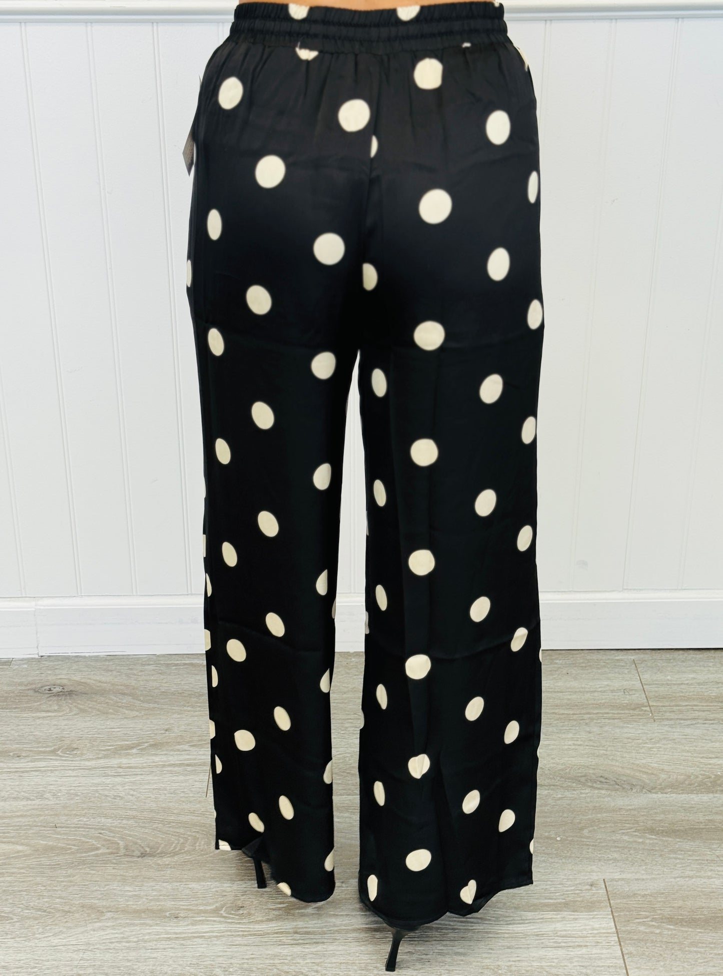 Polka Dot Wide Leg Pants (Reg.) - 4 Colors