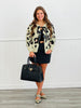 Duo Front Tie Leopard Sweater Cardigan (Reg)-2 Colors