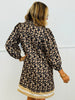 Leopard Combo Printed Mini Dress (Reg. and Plus)