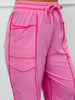 Pink Stitch Detailing Pants (Reg.)