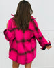 Pink Soft Oversized Plaid Shacket (Reg.)