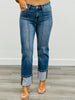 Risen Got To Be Me High Rise Straight Leg Jeans (Reg & Plus)