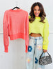 Two Tone Mono Stripe Sweater (Reg)-4 Colors