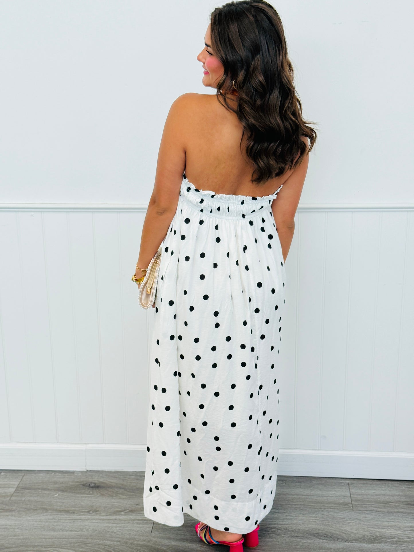 Polka Dot Midi Dress (Reg. and Plus)