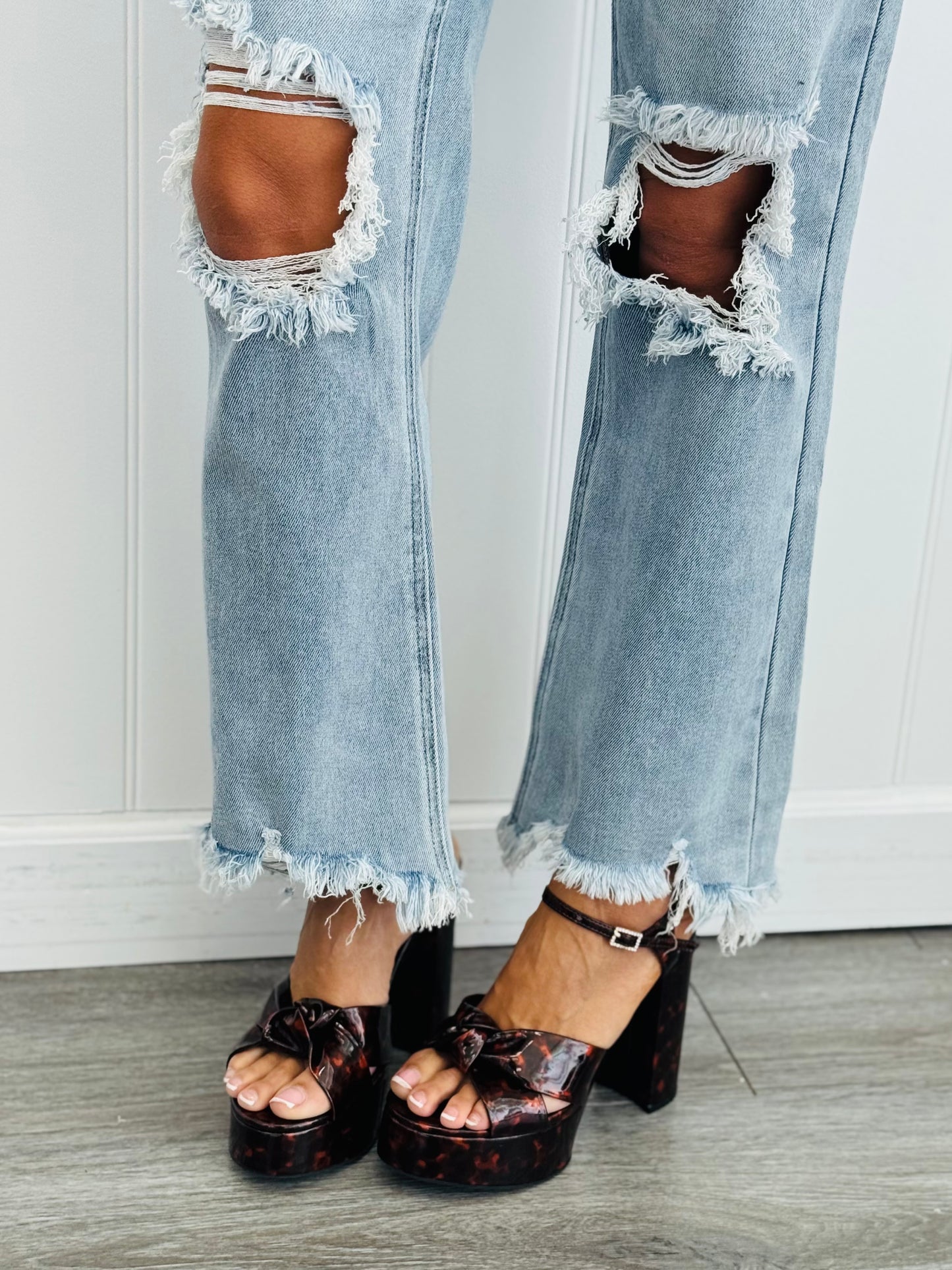 Risen Light Ready For Anything Crop Jeans  (Reg & Plus)