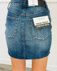 Judy Blue Dark Pocketful Of Sunshine Skirt (Reg. and Plus)